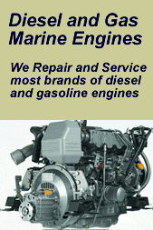 We repair and service most marine engines